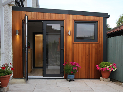 Garden Office Pod with Storage 2-1