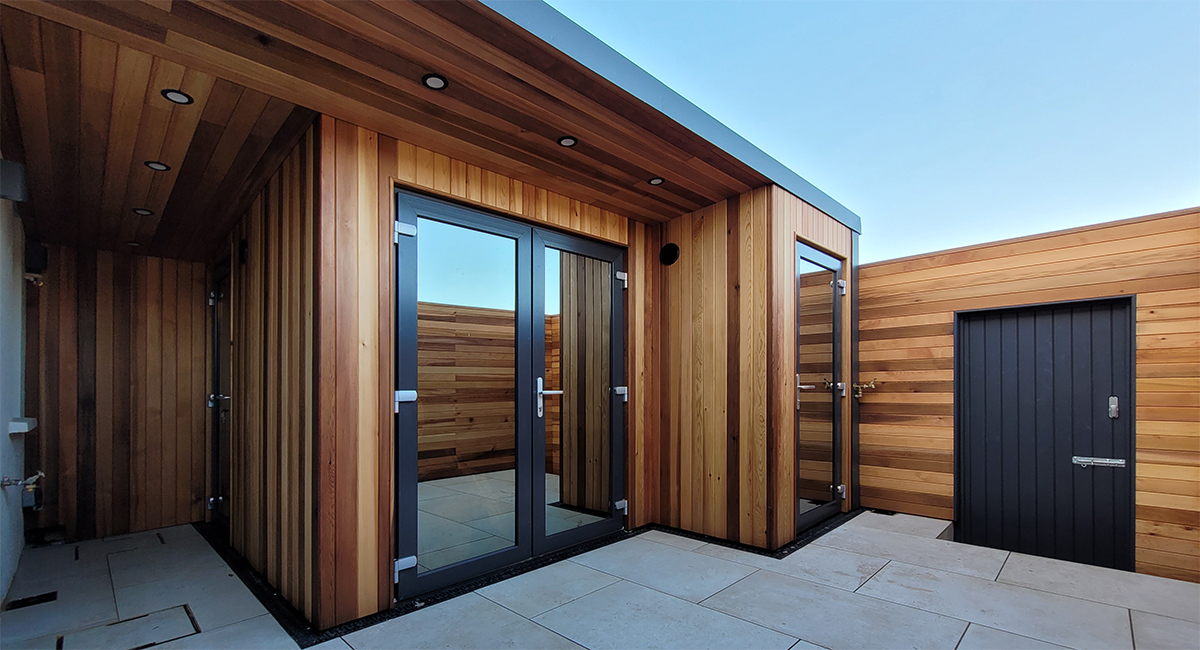 Home Office Pod | Office with Storage 01